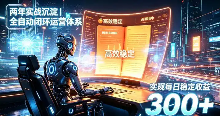 两年实战沉淀｜全自动闭环运营体系，实现每日稳定收益300+【揭秘】-云网创