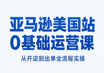 亚马逊美国站0基础运营课-云网创