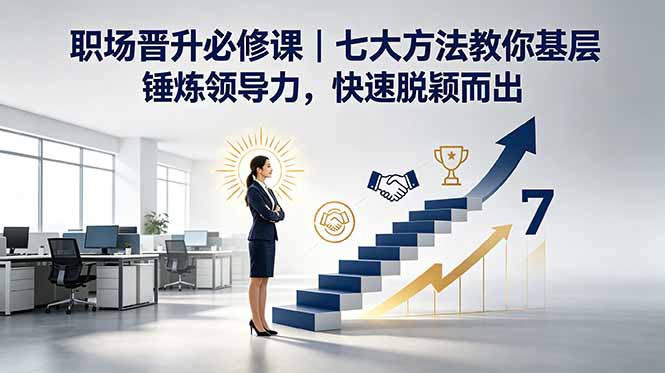付费文章：职场晋升必修课｜七大方法教你基层锤炼领导力，快速脱颖而出-云网创