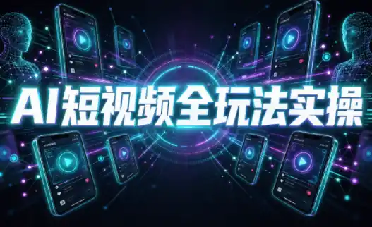 AI短视频全玩法实操(剪辑+带货+数字人+漫剧+短剧)-云网创