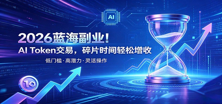 AI Token算力赛道！普通人可入局的数字副业，零门槛快速起步-云网创