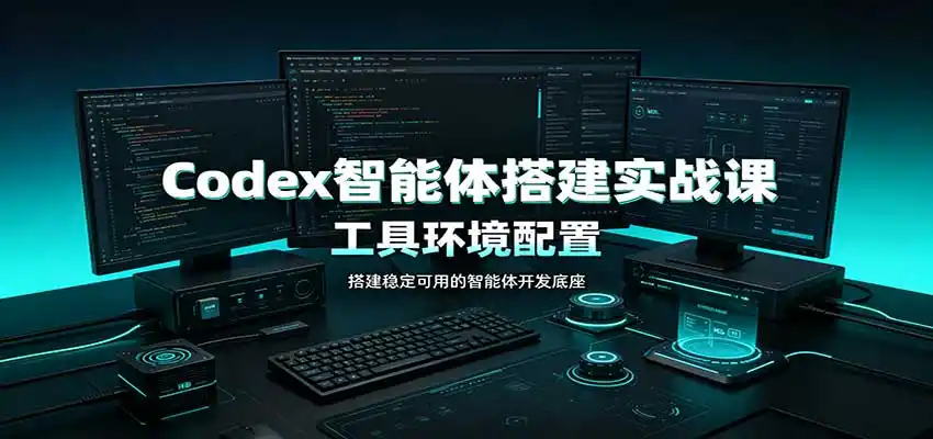 Codex智能体搭建实战课:工具环境配置,自定义技能开发,多业务自动化教学-云网创