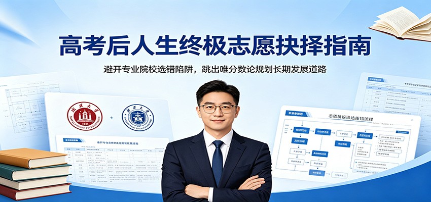 高考后人生终极志愿抉择指南：避开专业院校选错陷阱，跳出唯分数论规划长期发展道路-云网创