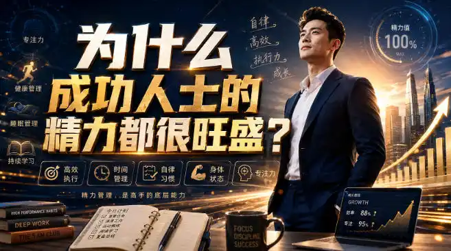 付费文章:为什么成功人士的精力都很旺盛?-云网创