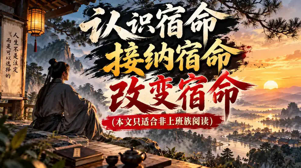 某公众号付费文章:认识宿命,接纳宿命,改变宿命(本文只适合非上班族阅读)-云网创
