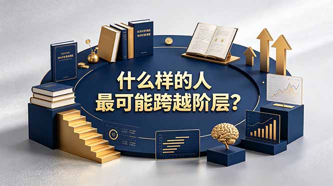 付费文章：什么样的人最可能跨越阶层？具备这五种特质，普通人也能顺利跨越阶层-云网创