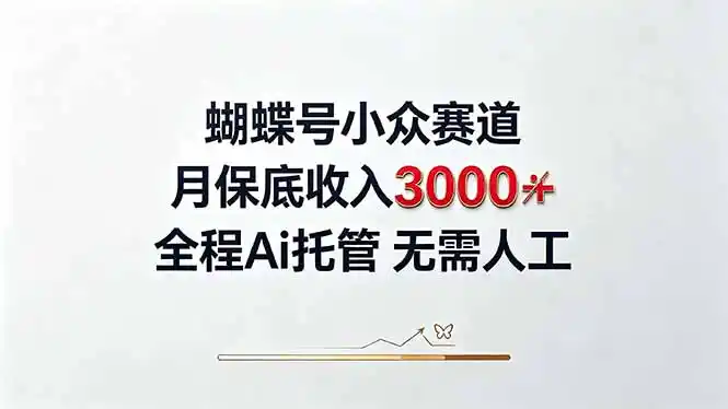 视频号小众领域，月收入3000+， 全程Ai托管操作 新人2天学会！-云网创