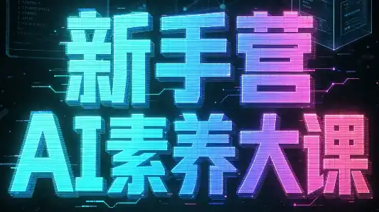 破局俱乐部·破局行动新手营AI素养大课-云网创
