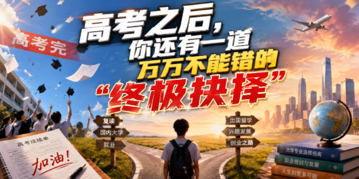 付费文章：高考之后，你还有一道万万不能错的“终极抉择”-云网创